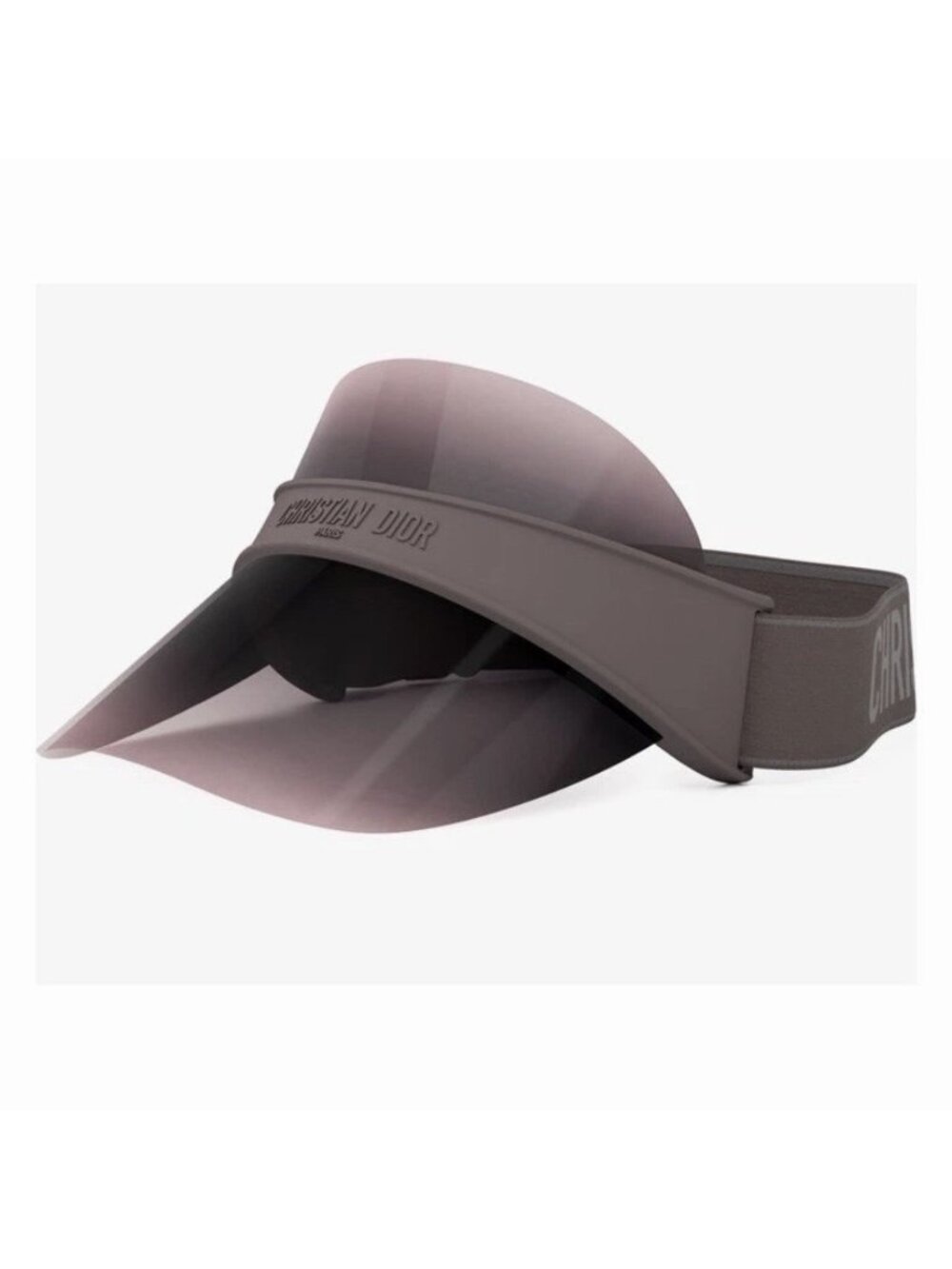 NEW DIOR Visor Sunglasses Grey DiorClub V1U 100% Auth Gradient Sunshield - Picture 2 of 12